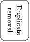 Rounded Rectangle: Duplicate removal